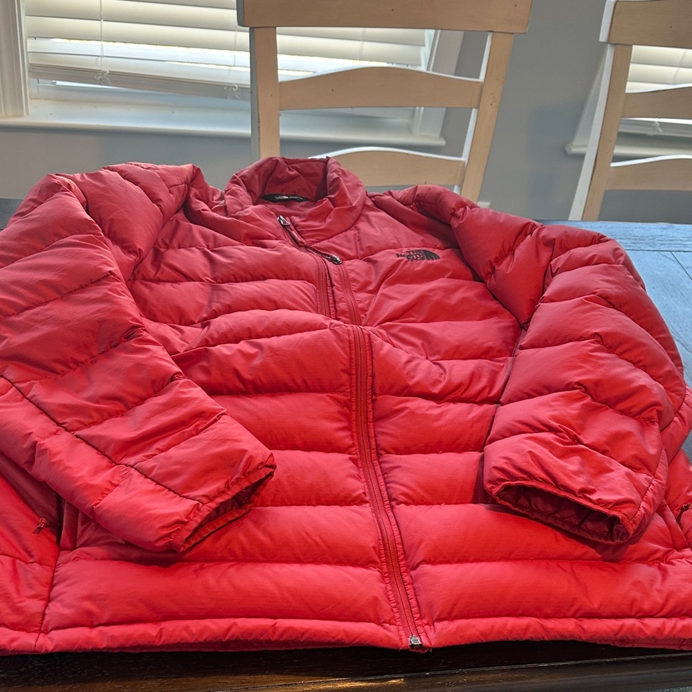 The North Face Men's Red Puffer Jacket